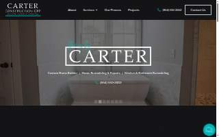 Carter Construction Group website