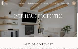 Ever Haus Properties, LLC website