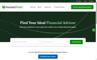 Blue Bear Financial website