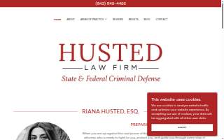 Husted Law Firm website