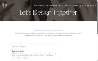 DLB Custom Home Design website