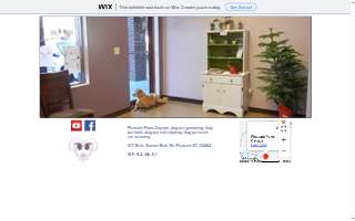 Pleasant Paws Day Spa website
