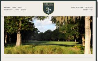 Snee Farm Country Club website
