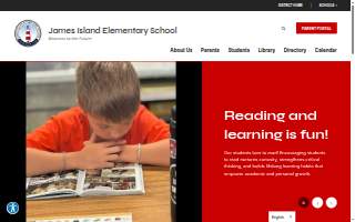 James Island Elementary School website