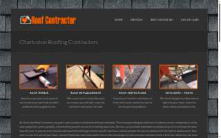 Charleston Roofing Contractors website