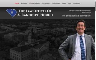The Law Offices of A. Randolph Hough, P.A. website