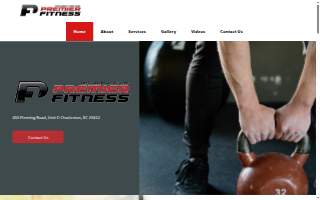 Premier Fitness website