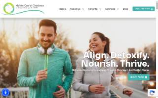 Holistic Care of Charleston website