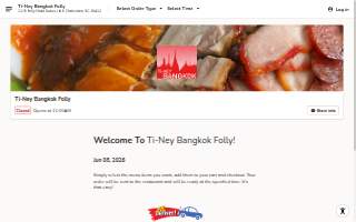 Ti-Ney Bangkok Folly website