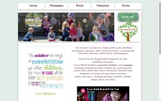 Green World School website