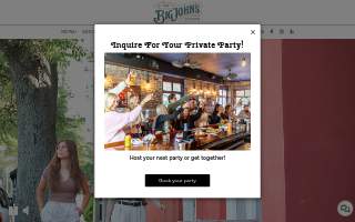 Big John's Tavern website