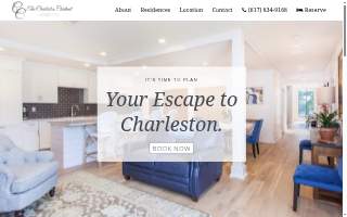 The Charleston Chestnut Mansion website