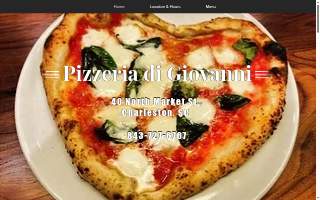 Pizzeria Di Giovanni website