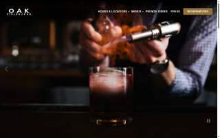 Oak Steakhouse of Charleston website