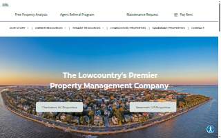 Daniel Ravenel Real Estate Property Management website