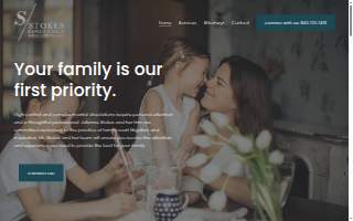 Stokes Family Law and Mediation, LLC website