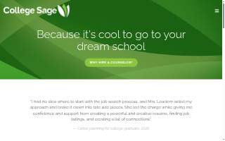 The College Sage website