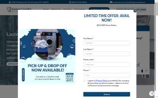 The College Laundry website