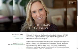 Psychotherapy Charleston: Emily Johnson, Therapist website