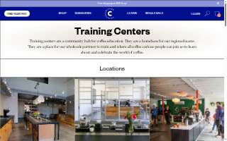 Counter Culture Coffee website