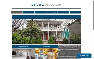 Bennett Properties, LLC website