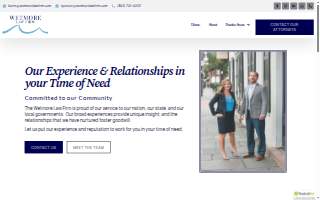 Wetmore Law Firm website