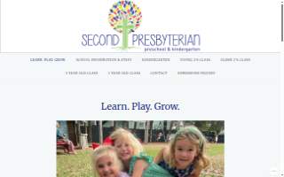 Second Presbyterian Preschool and Kindergarten website