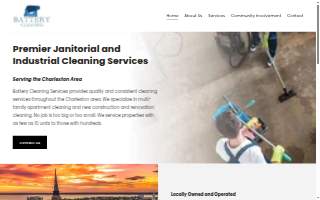 Battery Cleaning Services website