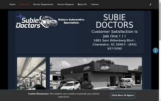 Subie Doctors website