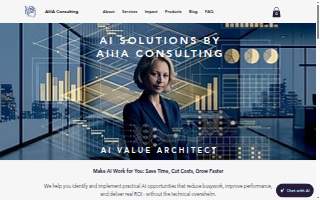 AIiIA Consulting website