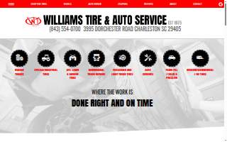 Williams Tire website