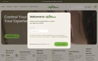 Apotheca Cannabis Dispensary of Charleston website