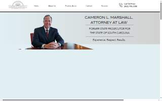 Cameron L. Marshall, LLC website