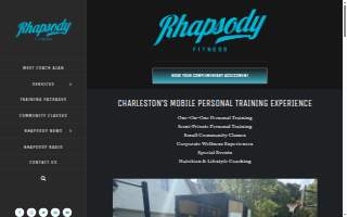 Rhapsody Fitness website