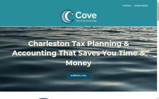 Cove Tax and Accounting website