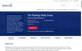 Merrill Lynch Financial Advisor Erman Frazier website