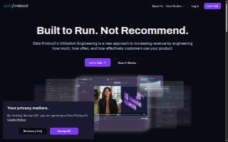 Data Protocol website