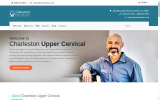 Charleston Upper Cervical Chiropractic website