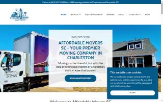 Affordable Movers of Charleston website