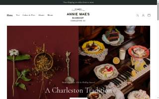 Annie Mae's Bakeshop website