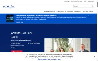Merrill Lynch Financial Advisor Sarah Exell website