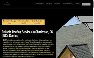 BCS Roofing website
