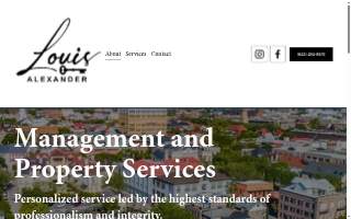 Louis Alexander, LLC website