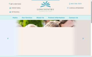 Lowcountry Dermatology Associates website