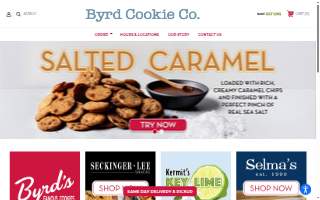 Byrd's Famous Cookies - 71 South Market Street website