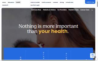 MUSC Specialty Care website