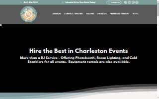 Elite Events Charleston website