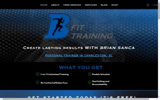 B Fit Training website