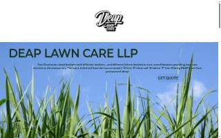 DEAP Lawn Care website