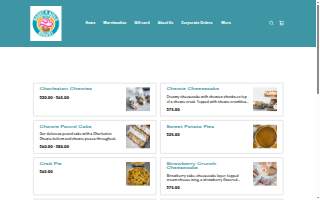 Daddy's Girls Bakery website